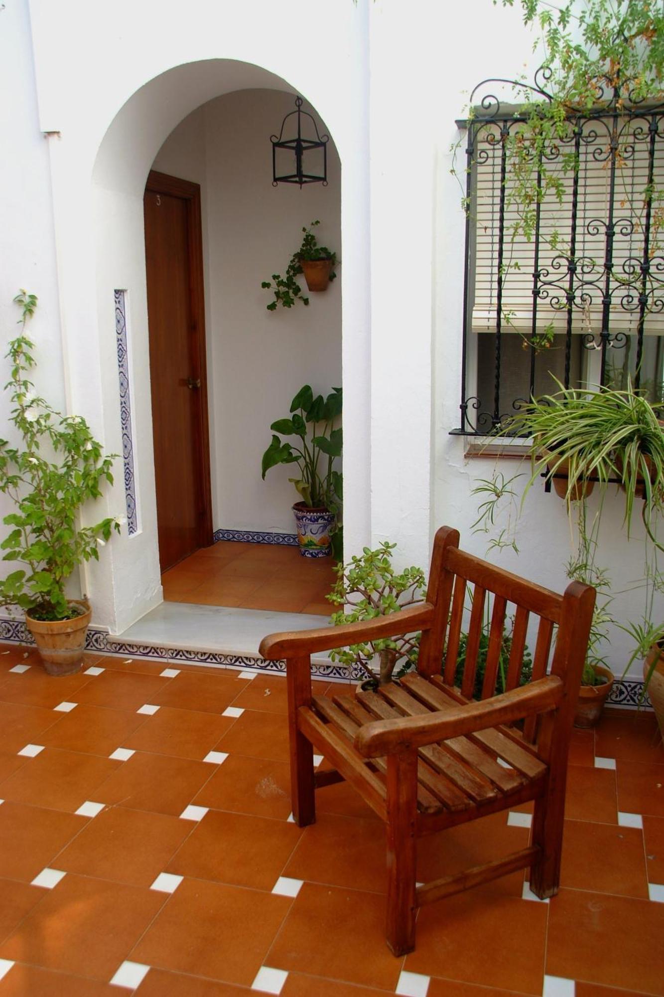 Hostal Andalucia Чипиона Экстерьер фото