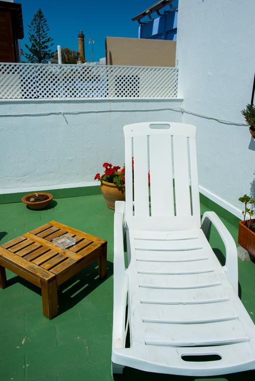 Hostal Andalucia Чипиона Экстерьер фото